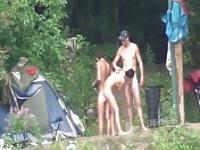 Nudists take over the campground