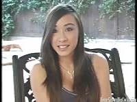 Young Beauty Gets First Big Cock