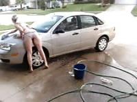 Getting hot from rubbing against the car