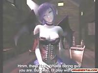 3d anime beauty sucking stiff dick
