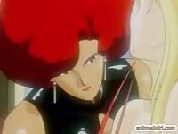 Sexy hentai licking and fingering