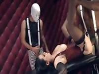 Busty sex slave ruined by her master