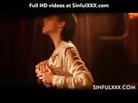 Une baise romantique en extérieur