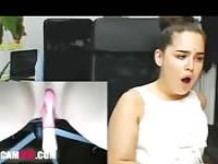 Masturbating On The Net