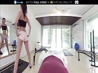 BaDoink VR Kitana Seduces And Fucks You In The Gym