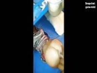 Sexy Swedish slut taking it in the pussy