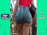 Collection chaude de culs parfaits