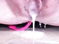 Incredible Open Pussy Closeup Ejaculation in HD