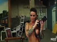 Christy Mack takes charge